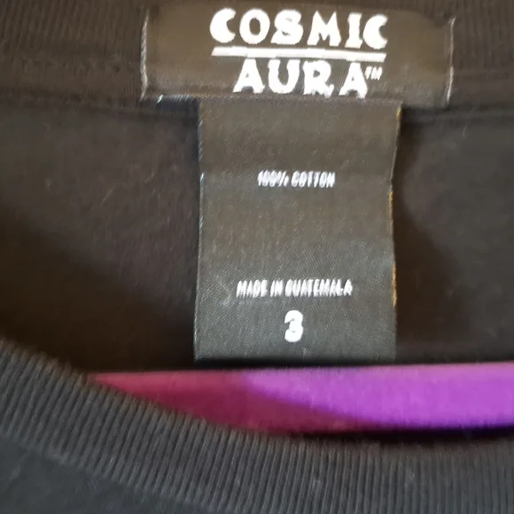 Cottagecore Design Black Tshirt - Picture 3 of 3